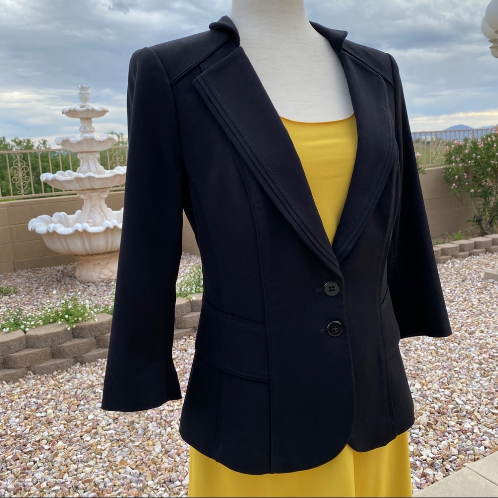 WHBM Blazer with 3/4 Length Sleeves Size 6